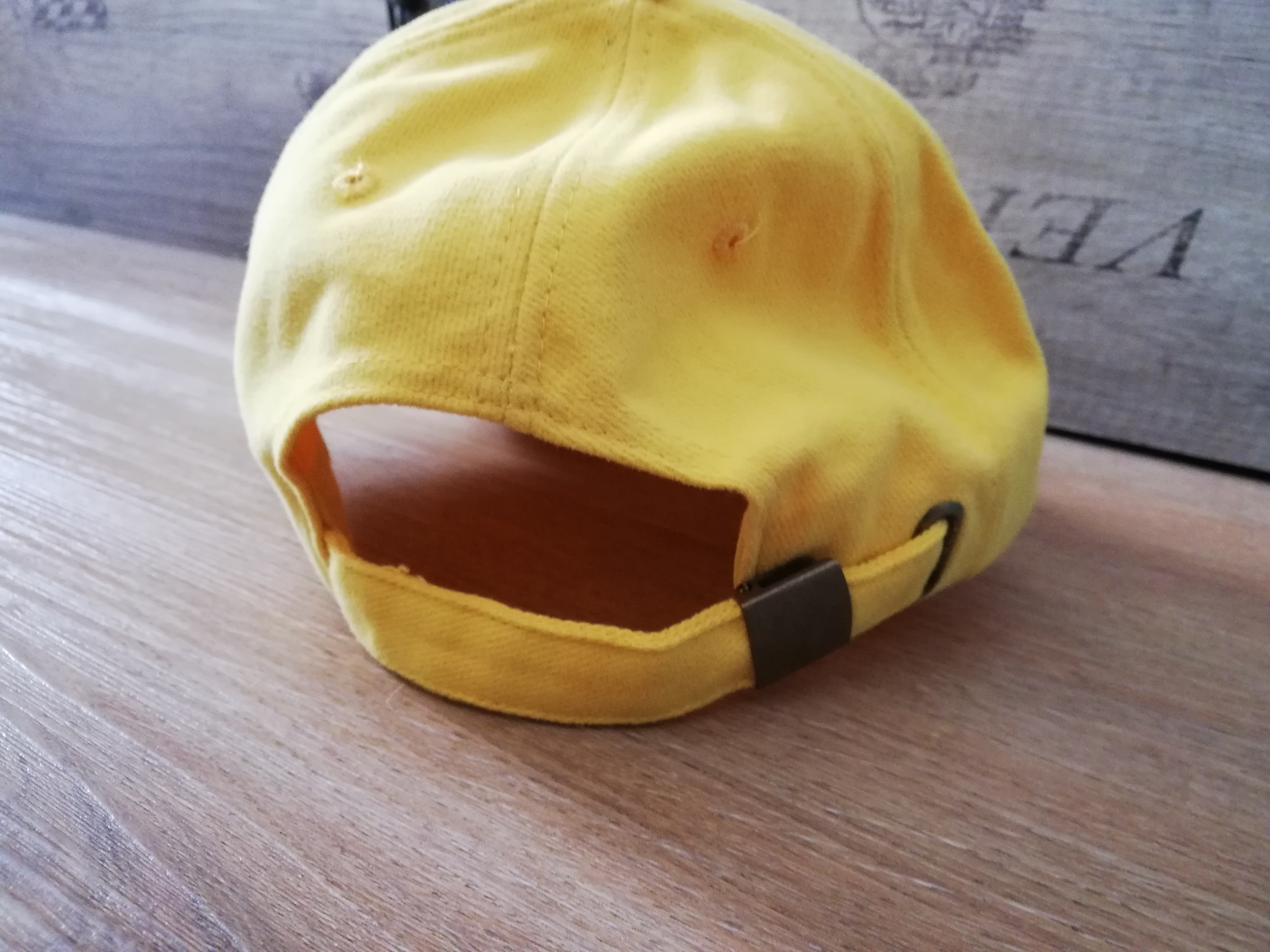 Čepice - kšiltovka psí tlapky žlutá 3