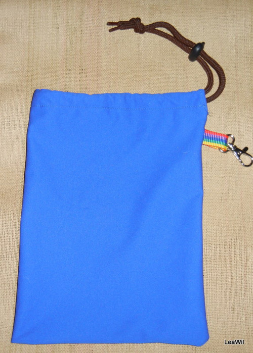 Pytlík softshell král. modrý M