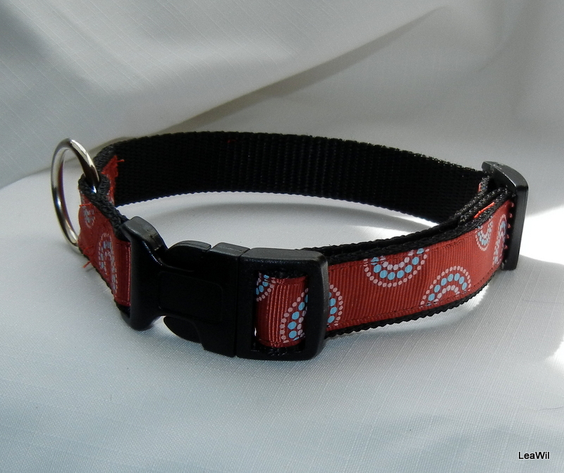 Obojek ryps kruhy 2cm