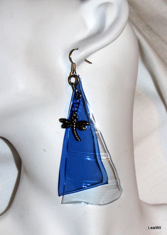 Modrá vážka náhrd.