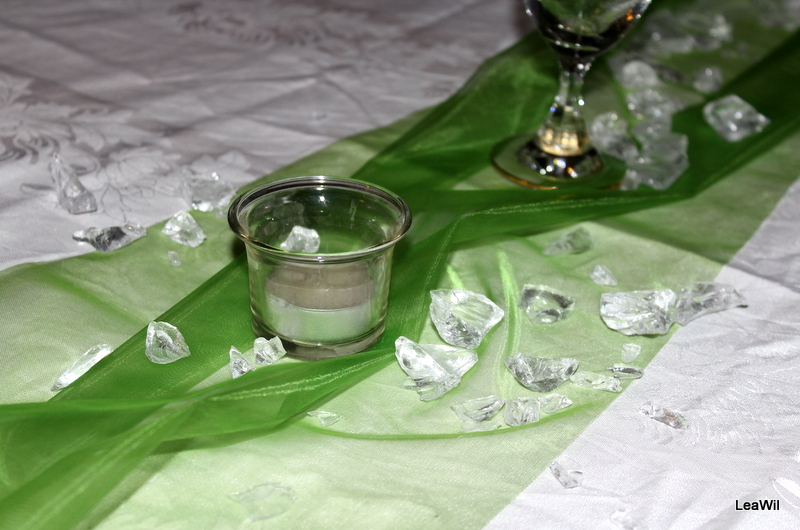 Sklo - křišťál - drť netříděné