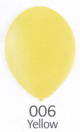 Nafukovací balonky žlutá