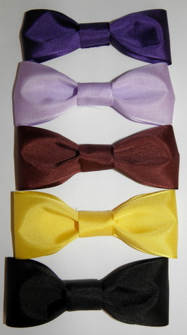 Motýlek pro družbu velký černý