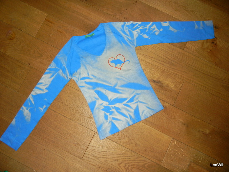 Tričko s dlouhým rukávem vel. M - myš/potkánek