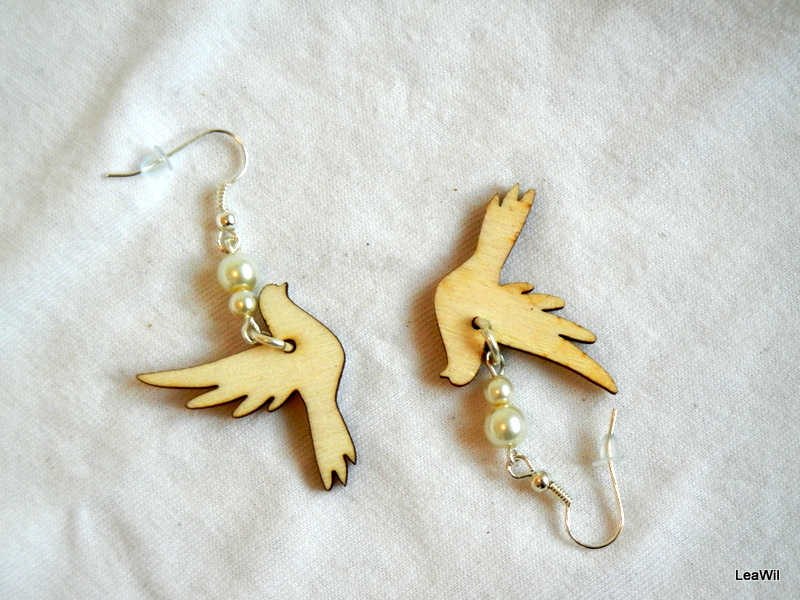 Naušnice holubičky