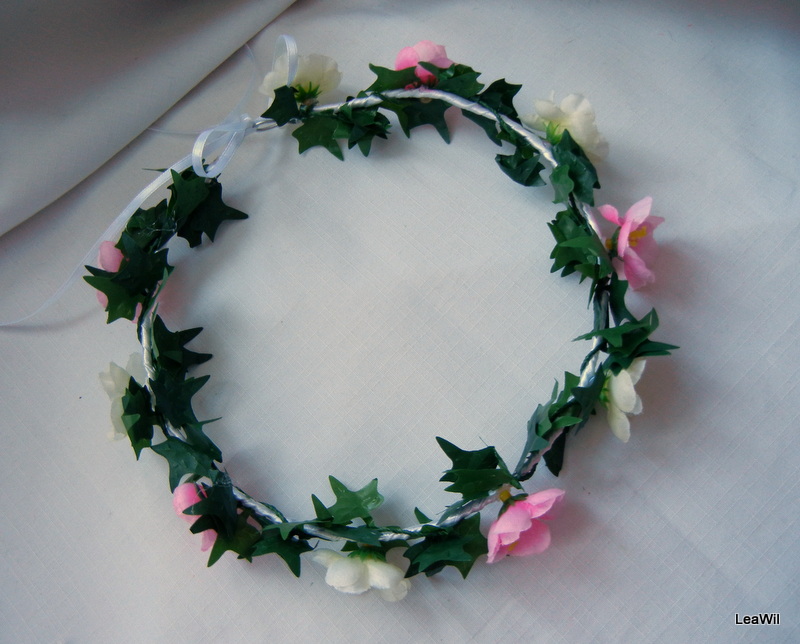 Věneček smetanovo růžový