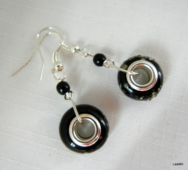 Náušnice ČSP  sklo III.