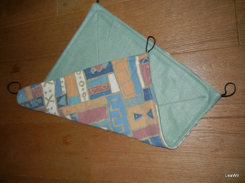 Hamak větší strakatice tm.šedozel