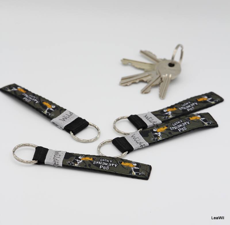 Klíčenka taft 2 cm český s.p.- pásek maskáč