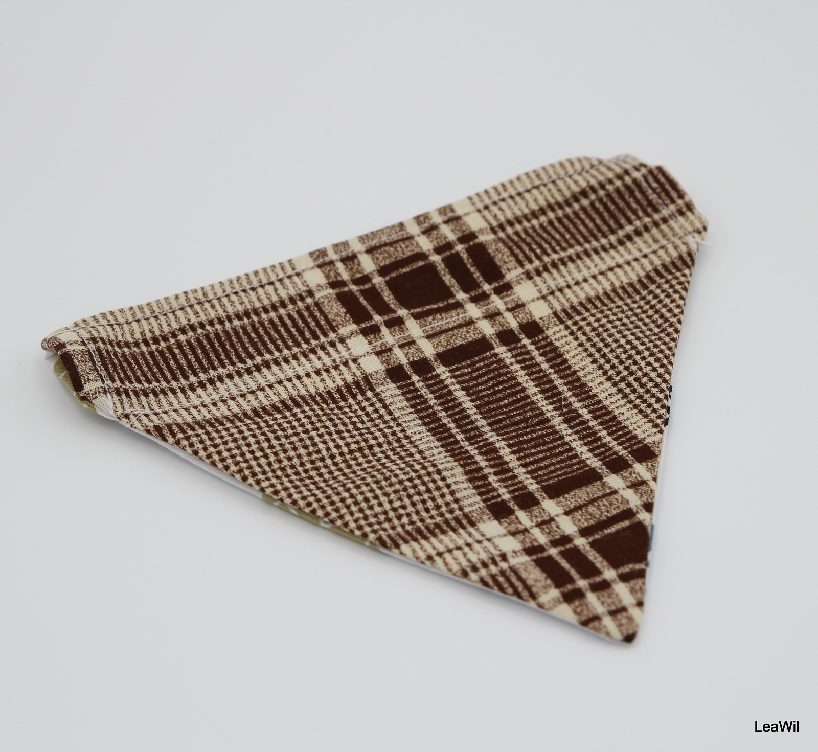 Šátek na obojek 2v1 S bobr hněd