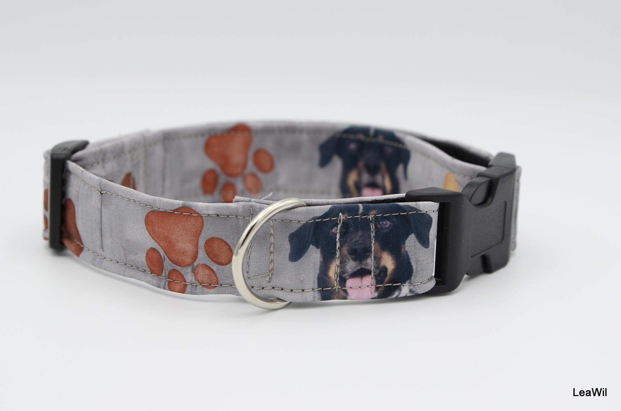 Obojek softshell 2,8 cm český strakatý pes A2