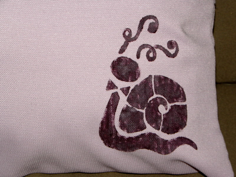 Polštář šneček (pán, ženich)