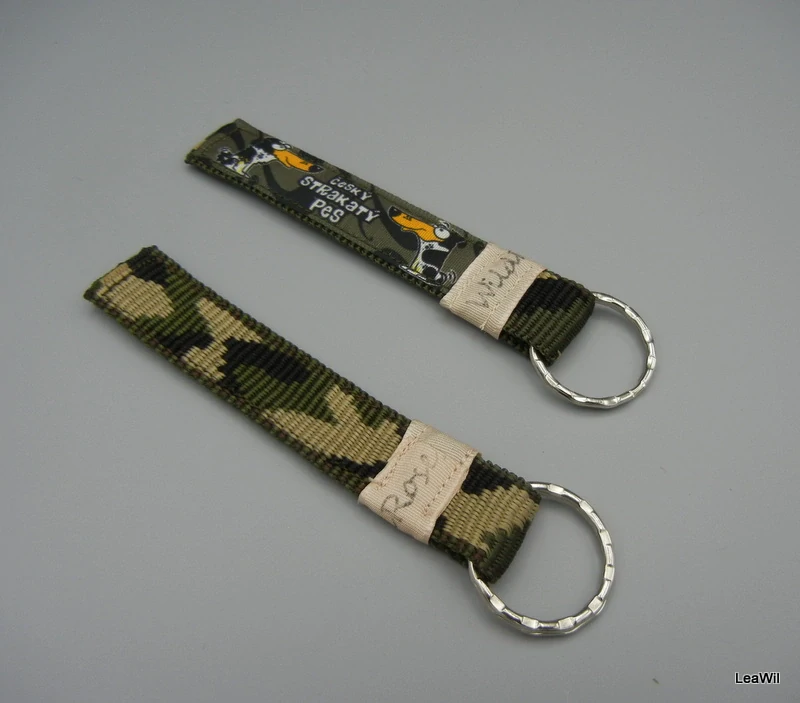 Klíčenka taft 2 cm český s.p.- pásek mask maskáč