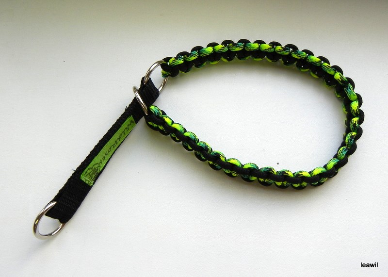 Paracord obojek polostahovací gecko