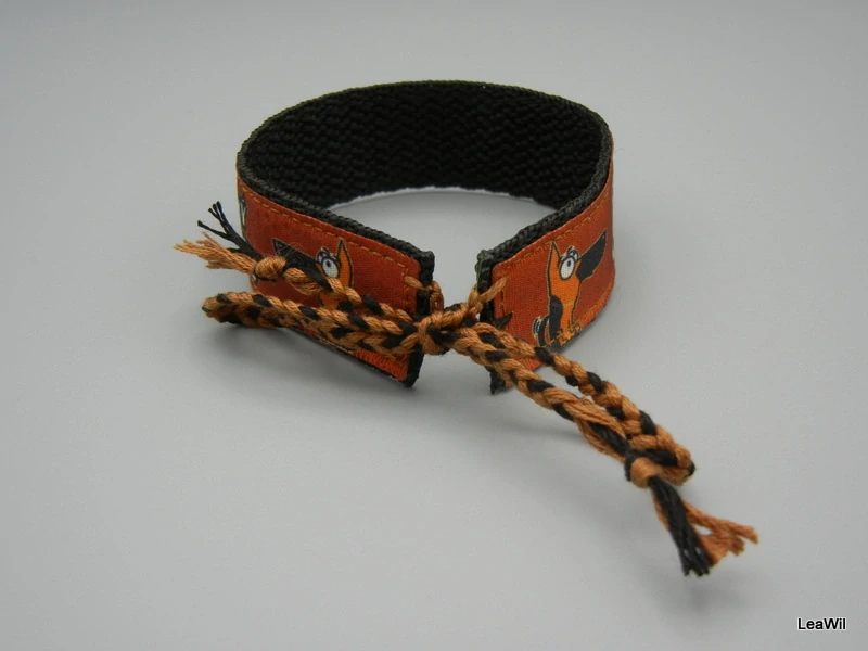 Náramek taft 2 cm něm.ovčák