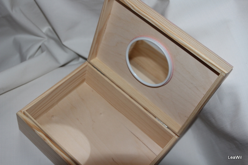 Šperkovnice třešňové květy - se zrcadlem, velká