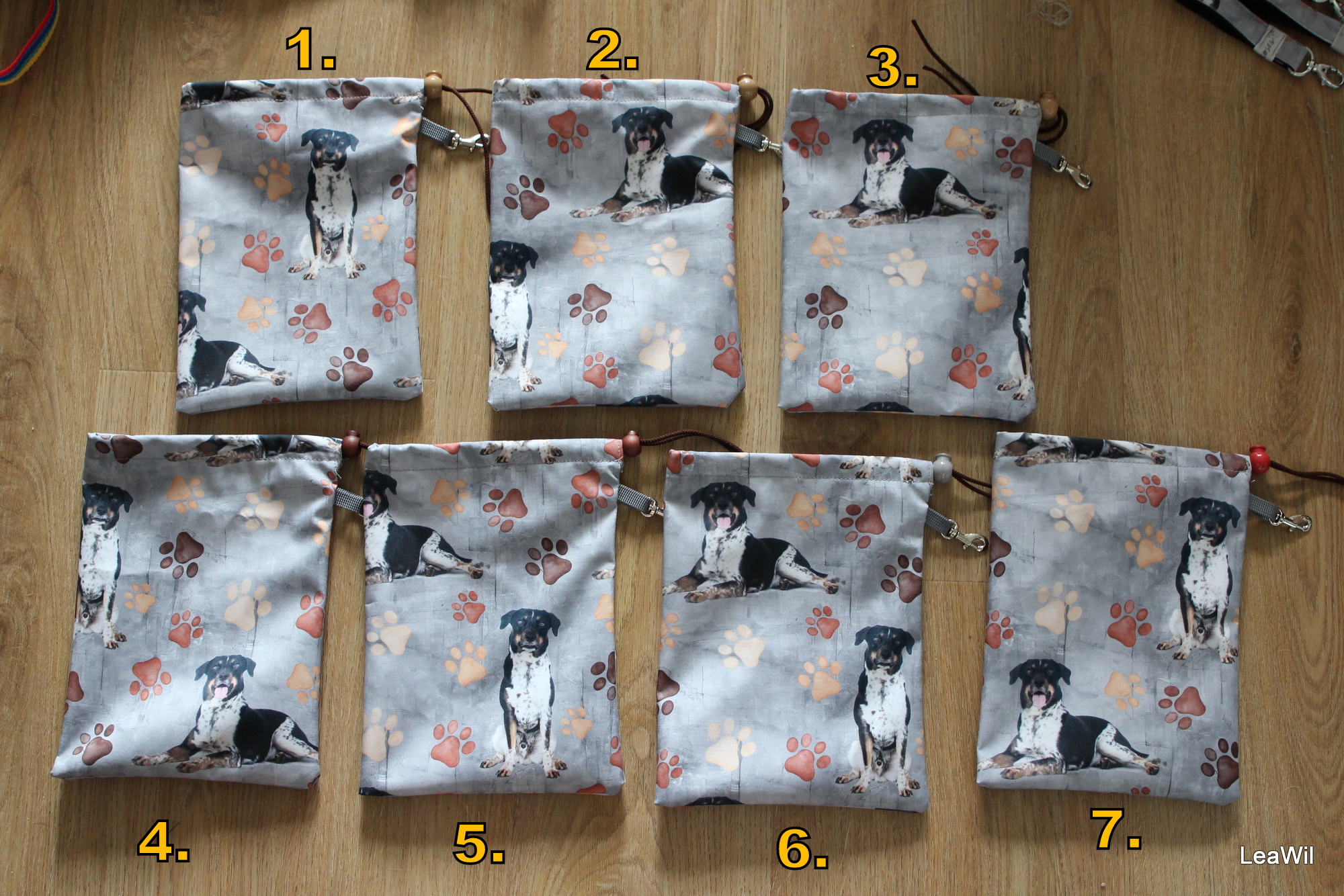 Pytlík softshell český strakatý pes