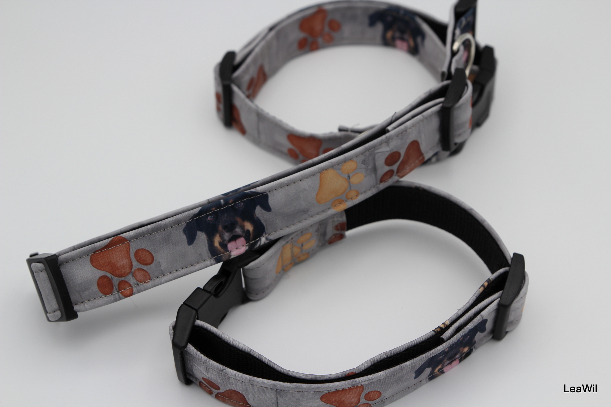 Obojek softshell 2,8 cm český strakatý pes A2