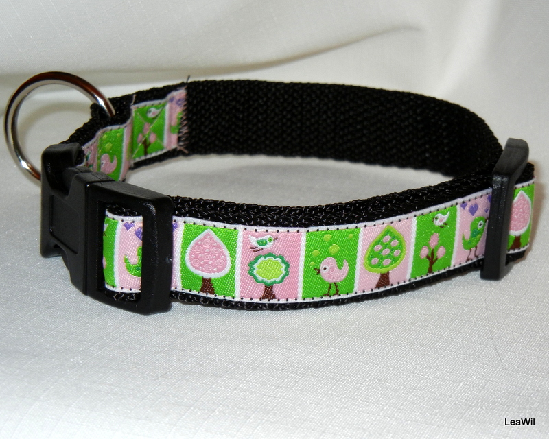 Obojek veselé vzory 2cm