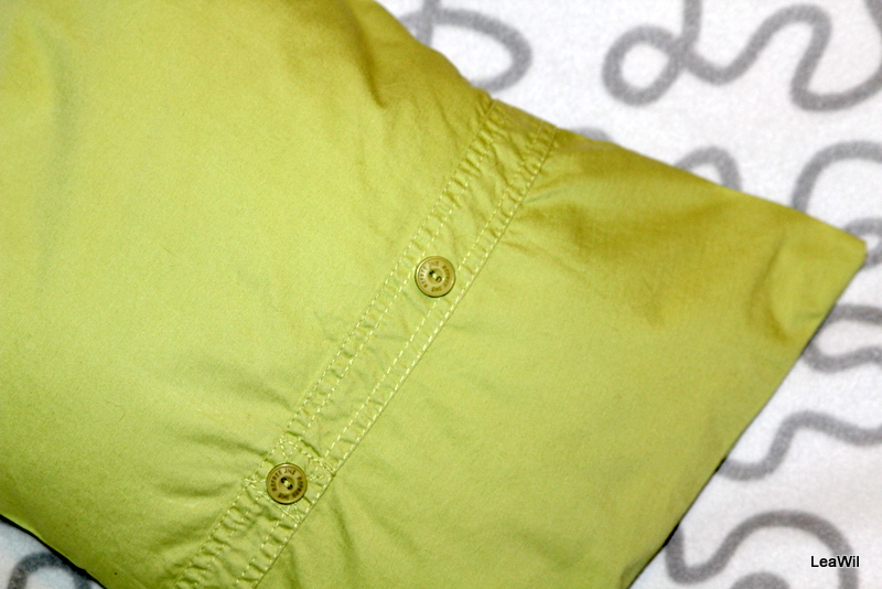 Polštář zelený s výplní