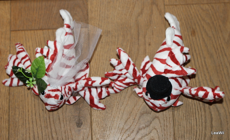 Plyšáci na auto - rybky perutýni