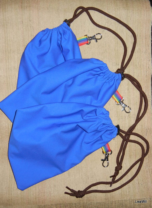 Pytlík softshell král. modrý M