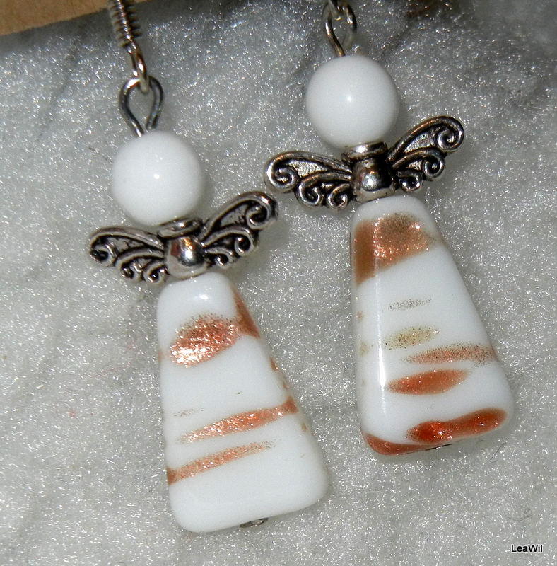 Andělíčci strážníčci - bílo-měděně žíhaní