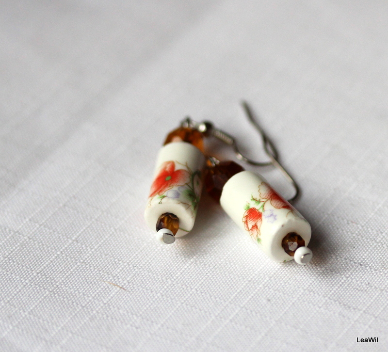 Sada bílo-oranžová