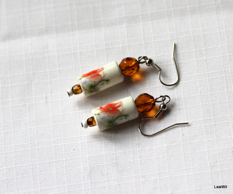 Sada bílo-oranžová