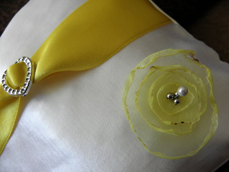 Organzová kytička5