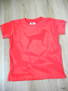 ČSP tričko klasik dětské 4 roky červ