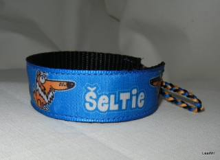 Náramek 2 cm šeltie