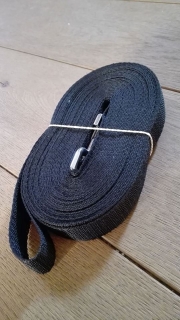 Vodítko/stopovačka popruh černý 2cm 