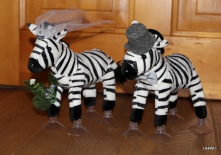 Plyšoví zebry real 