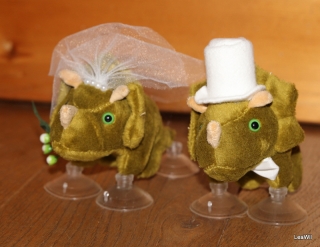 Plyšoví dinosauři triceratops