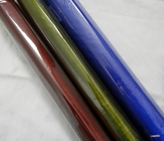 Organza v roli široká tm. modrá