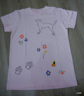 ČSP tričko klasik dětské 10 let růž